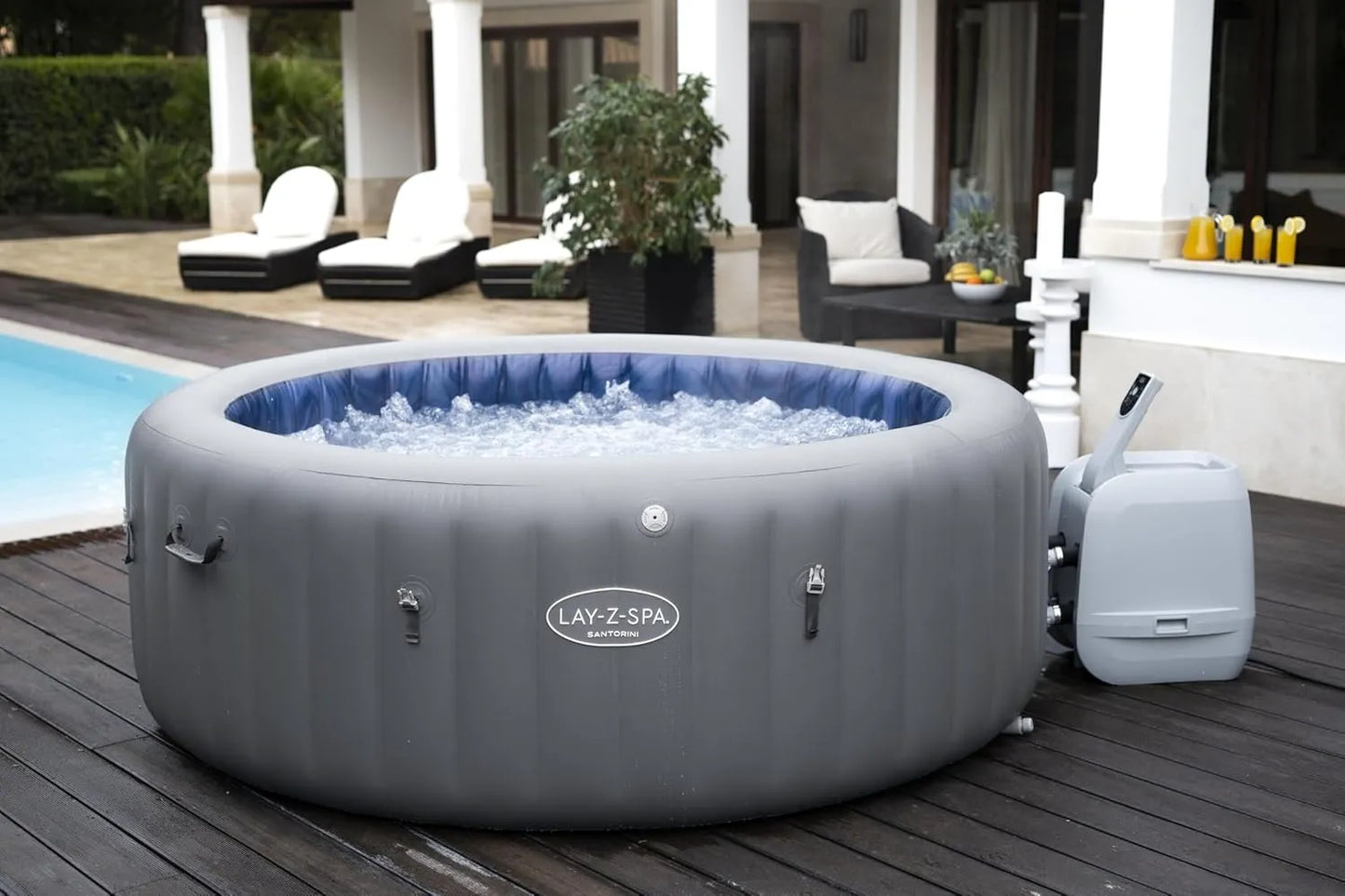Bestway Grenada Airjet Inflatable Hot Tub (93"x28"/2.36m x 71cm)