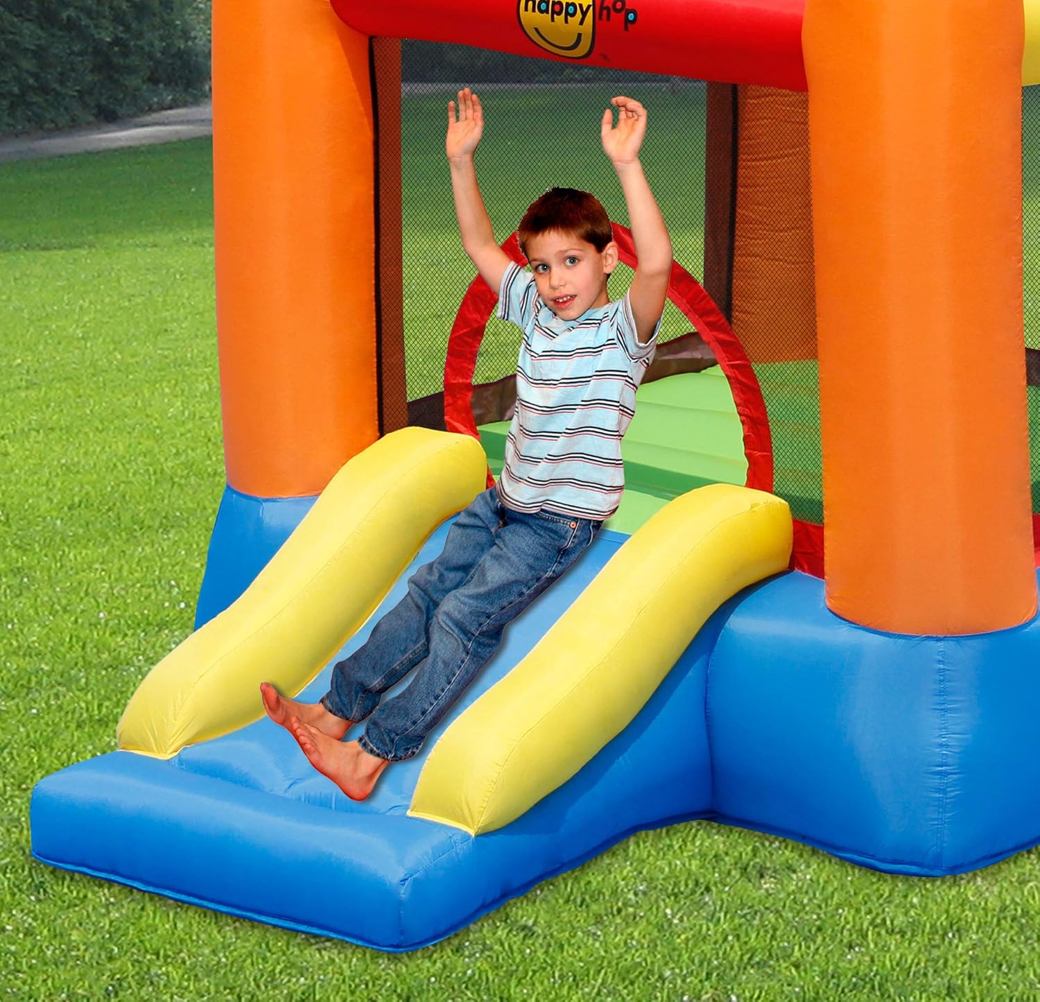 Happy Hop Slide Bouncer