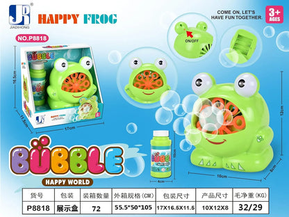 Sam Toys Frog Bubble Machine