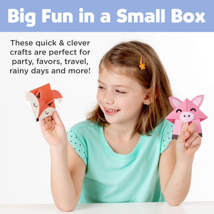Creativity for Kids Corner Creature Bookmarks Origami Mini Kit