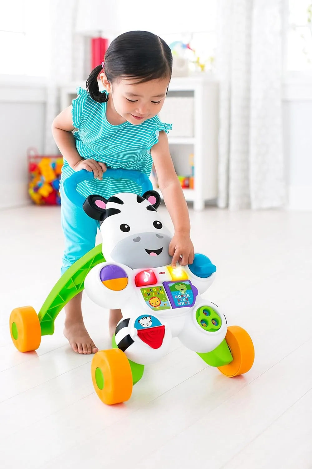 Fisher Price Baby to Toddler Toy Learn With Me Zebra