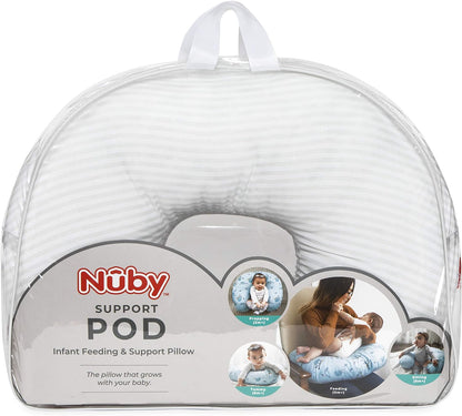 Dr. Talbot's Nursing Pillow, Baby Feeding Support Pillow (White)