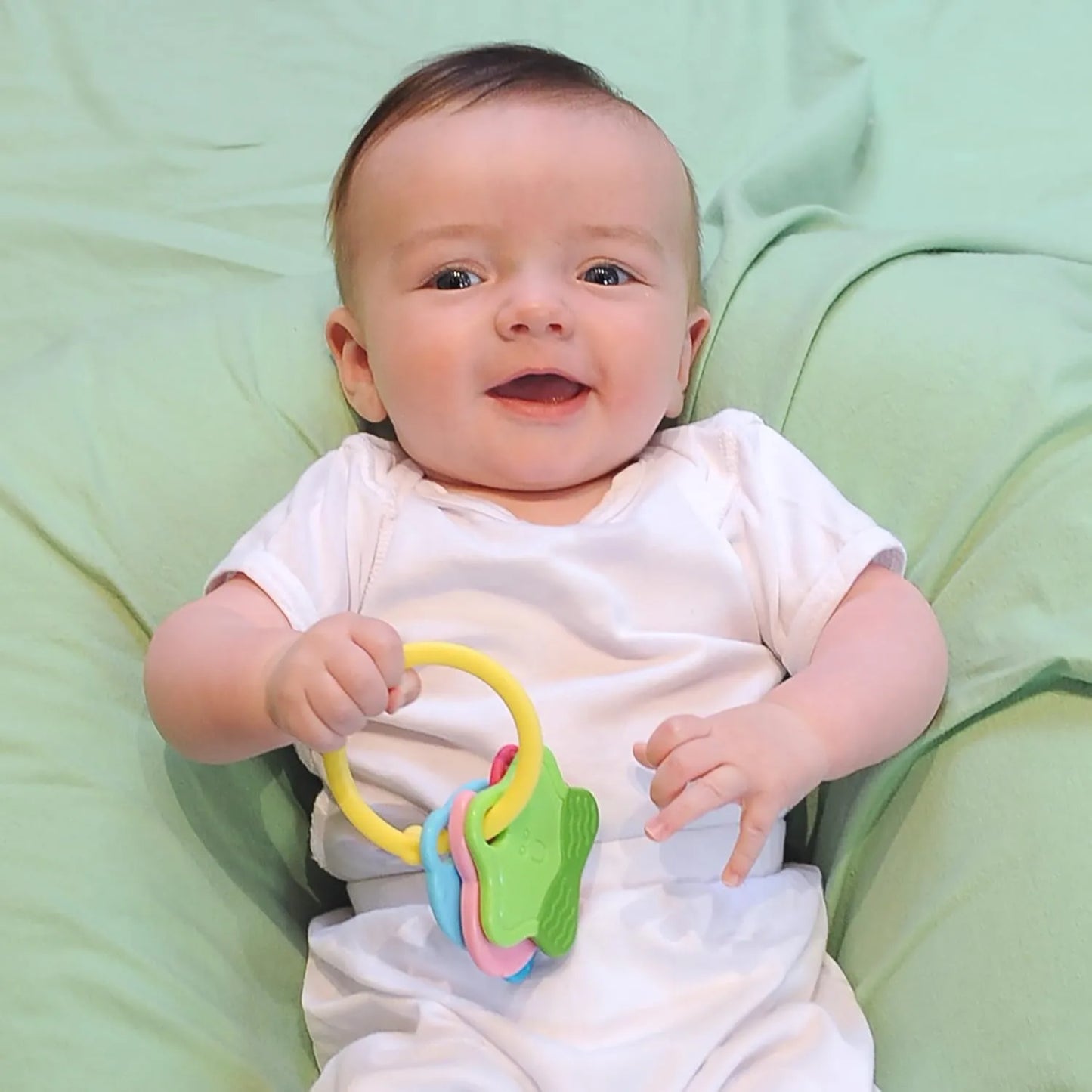 Green Sprouts Teething Keys Multicolor (3 Months +)