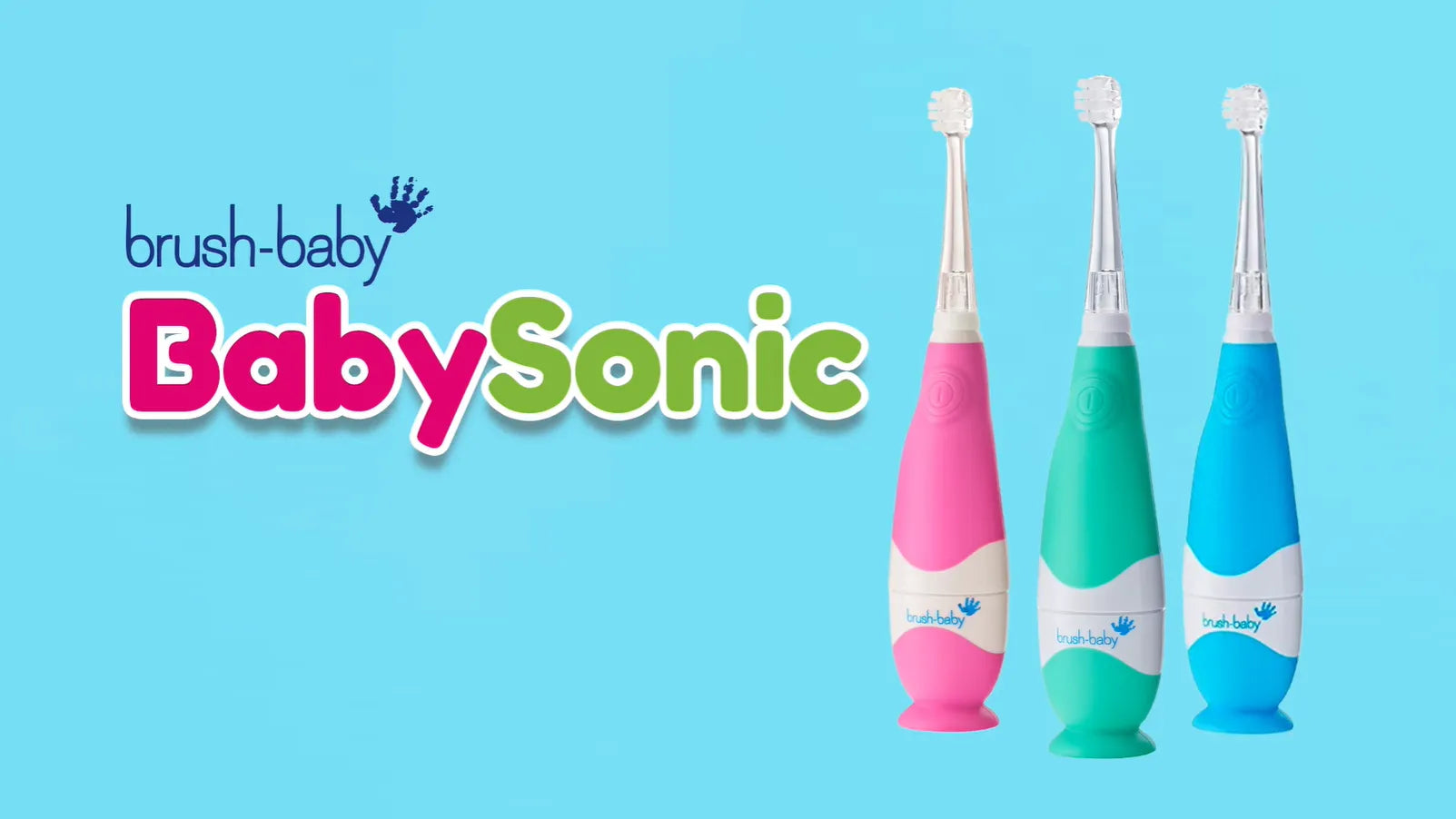 Brush-Baby Baby Sonic Electric Toothbrush (0-3 Years Old)