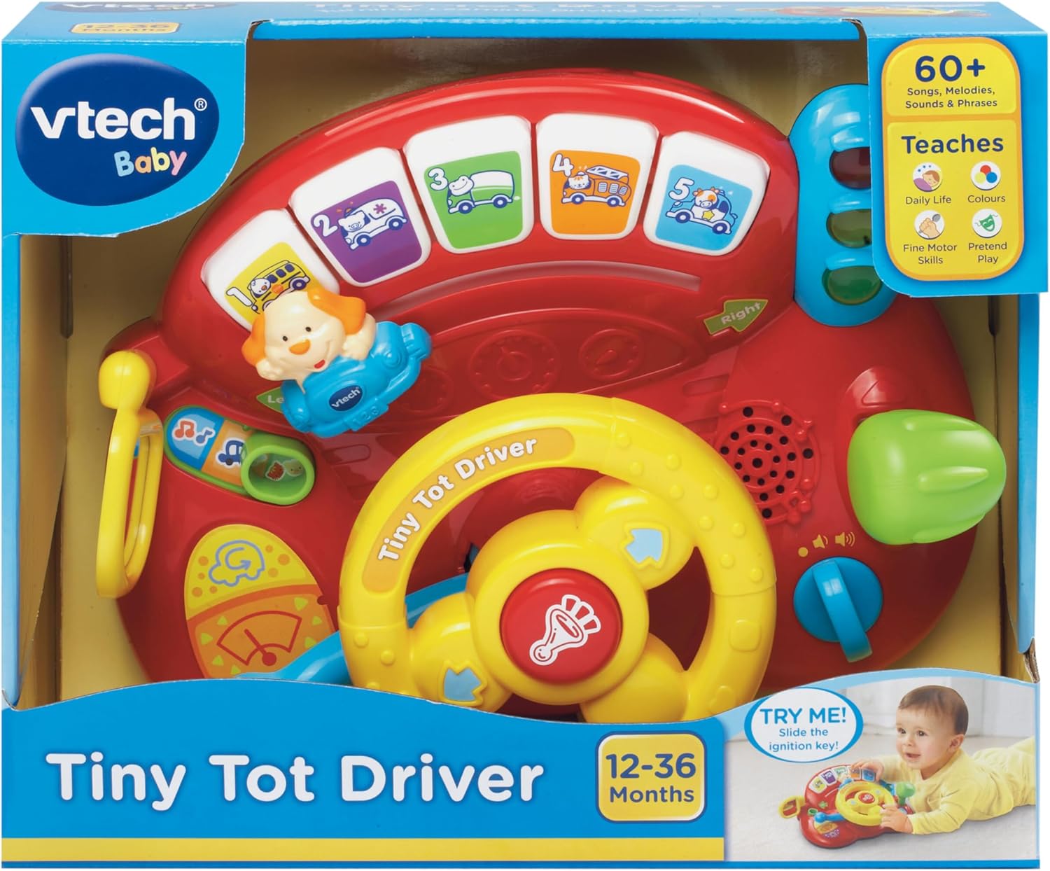 VTech Tiny Tot Driver Toy (12-36 Months)