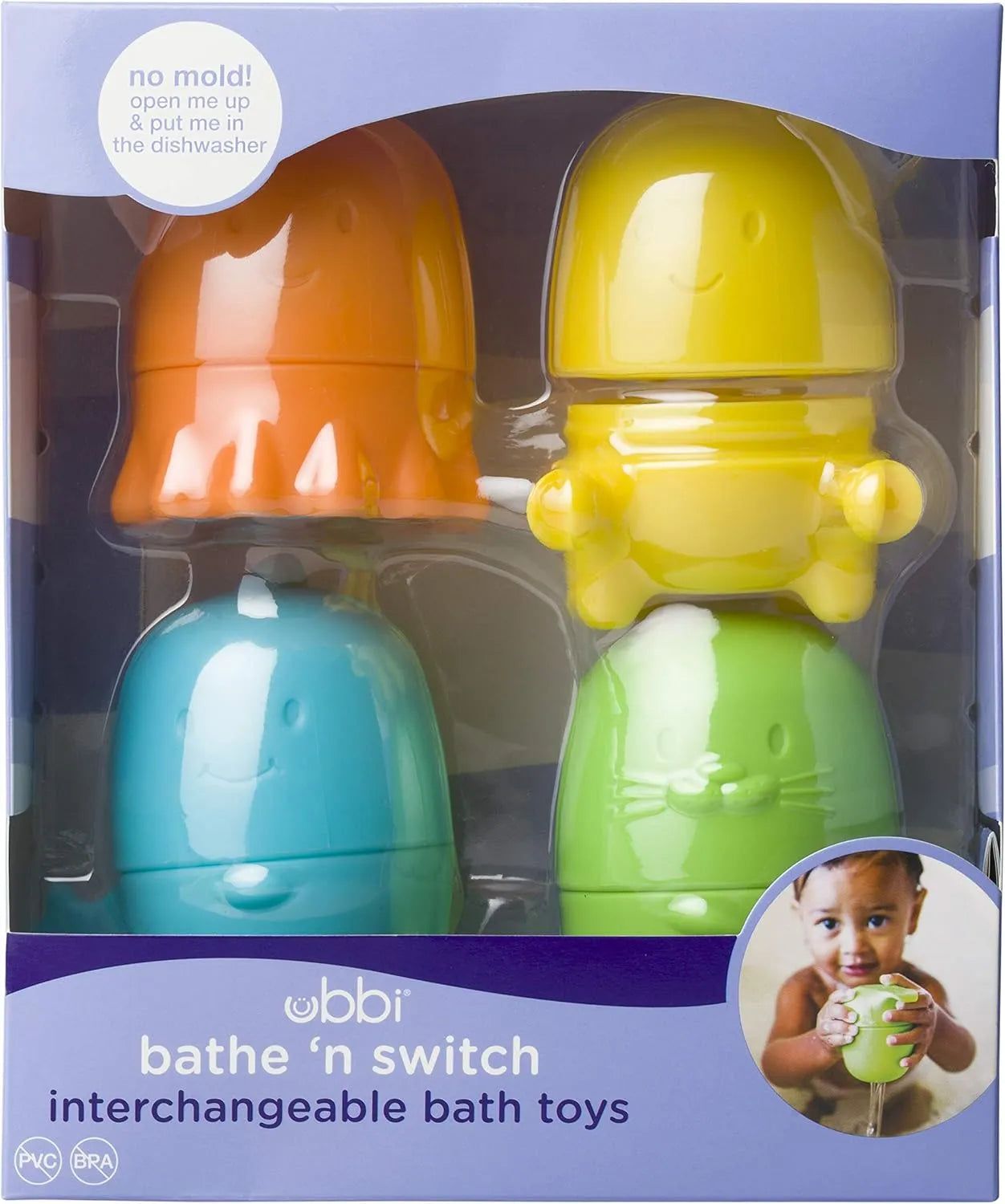 Ubbi Interchangeable Bath Toys