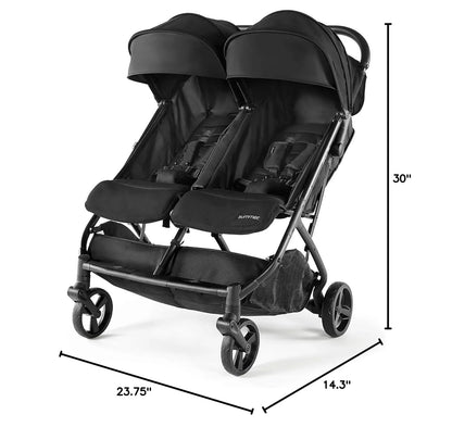 Summer Infant 3Dpac CS+ Double Stroller (6-60 Months)