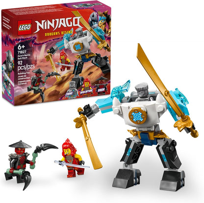 LEGO NINJAGO Zane’s Battle Suit Mech – 92 Pcs