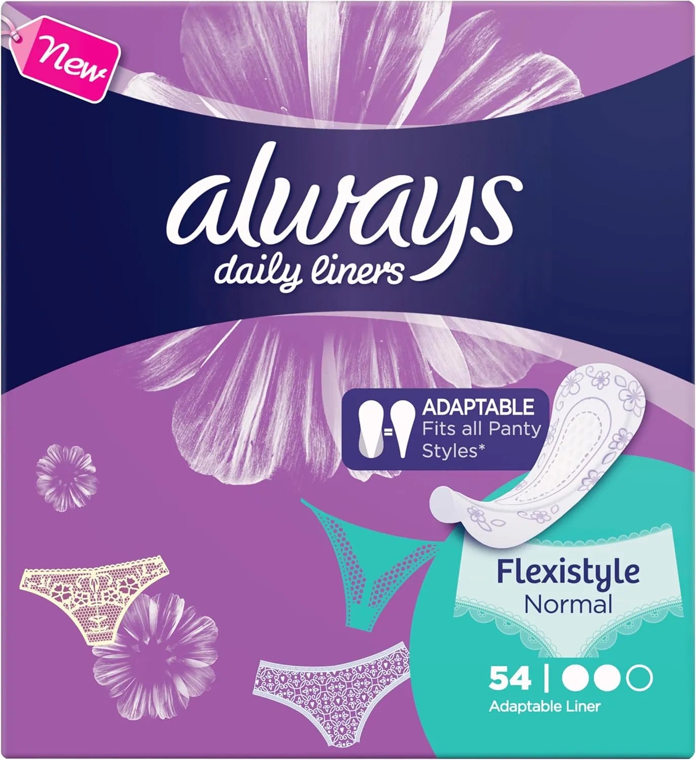 Always Liners FlexiStyle Normal (5x54)