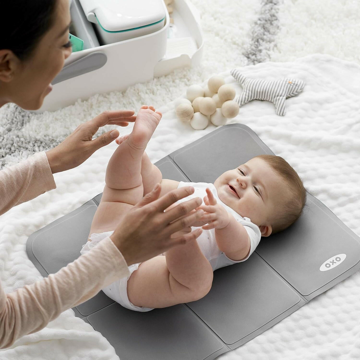 OXO Tot Diaper Caddy - Gray.