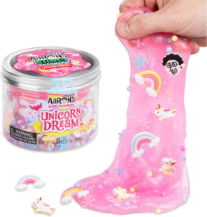 Crazy Aaron's - Slime Charmers® Unicorn Dream Bright Pink Water Slime