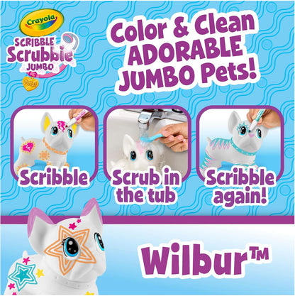Crayola Scribble Scrubbie Jumbo Pet