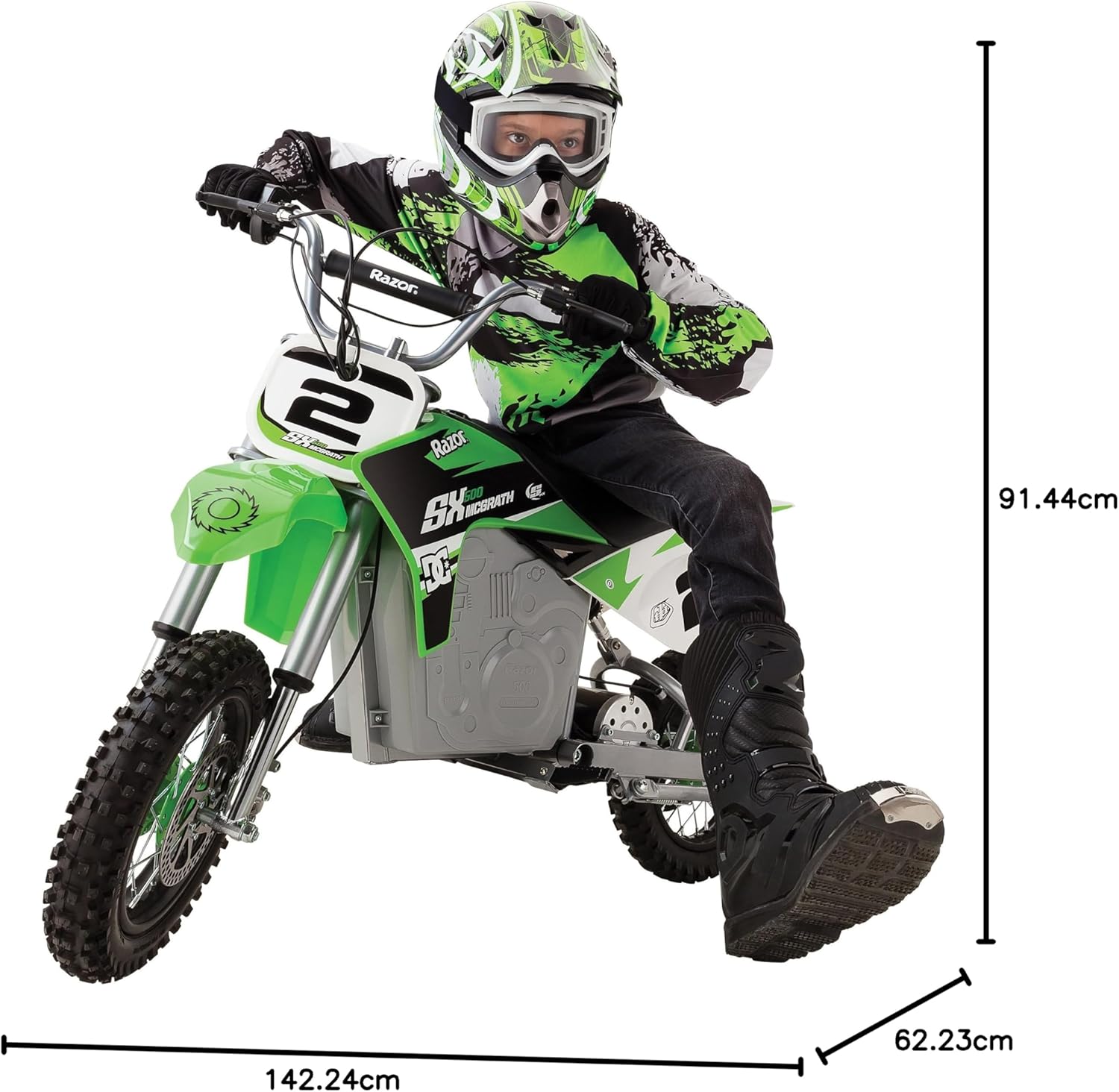 Razor Motorbike D.Rocket SX500 (Green)