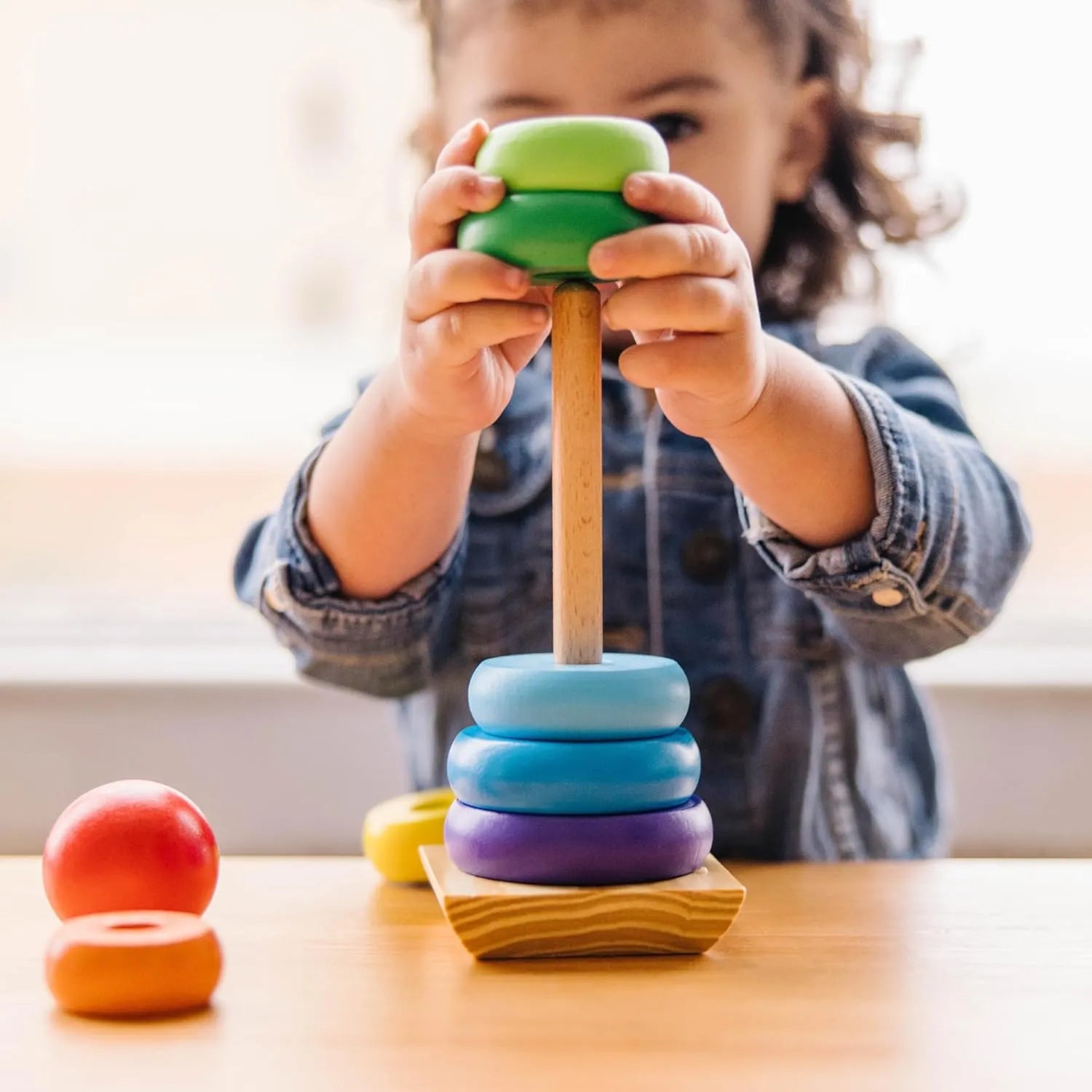 Melissa & Doug Rainbow Stacker (18 Months+)