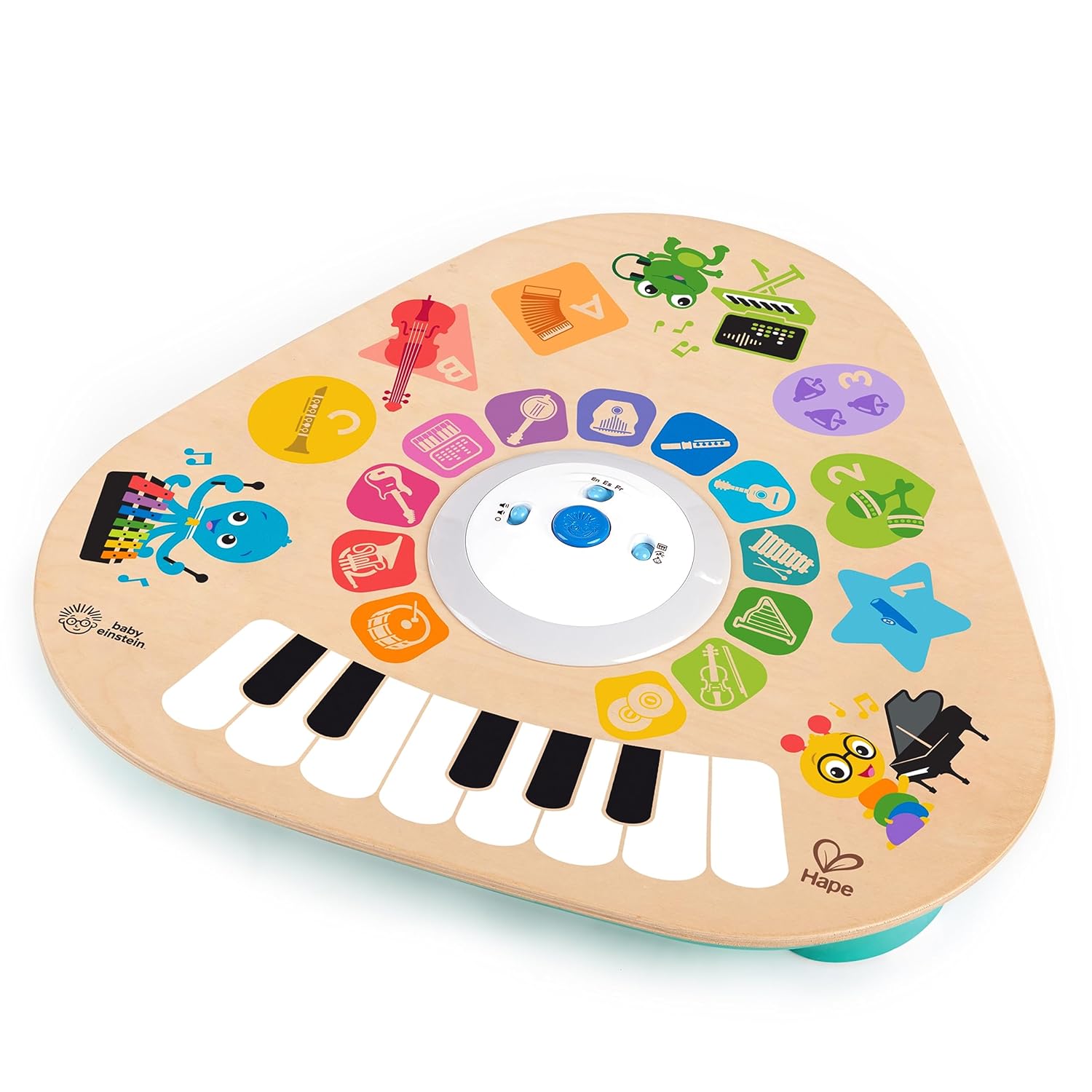 Baby Einstein Clever Composer Tune Table Magic Touch Electronic Wooden Activity Toddler Toy