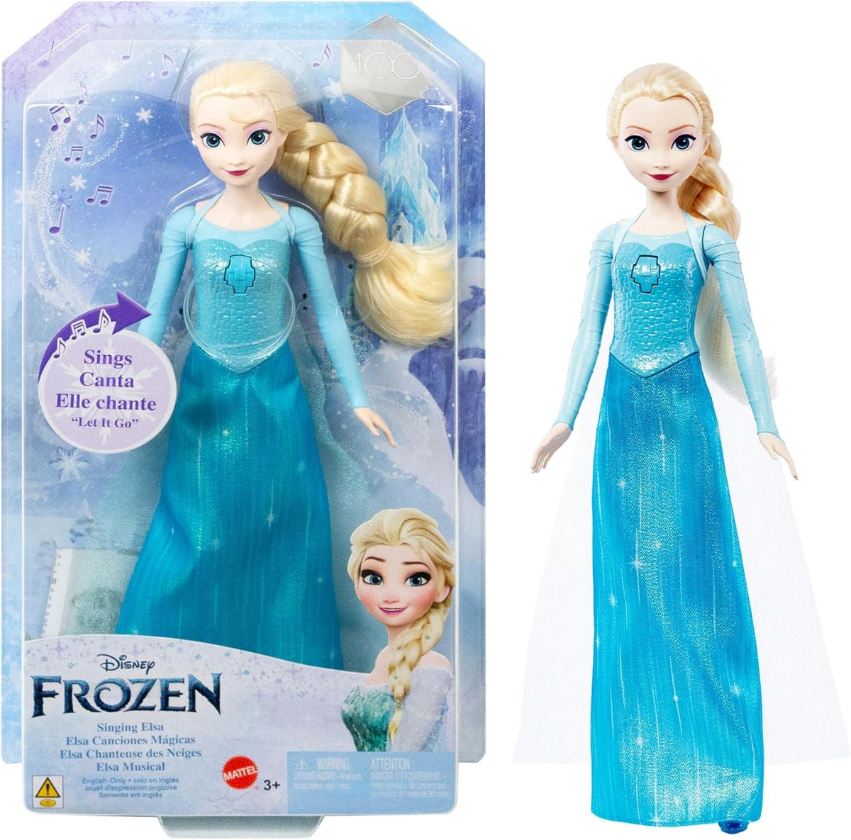 Disney Frozen Singing Elsa Fashion Doll