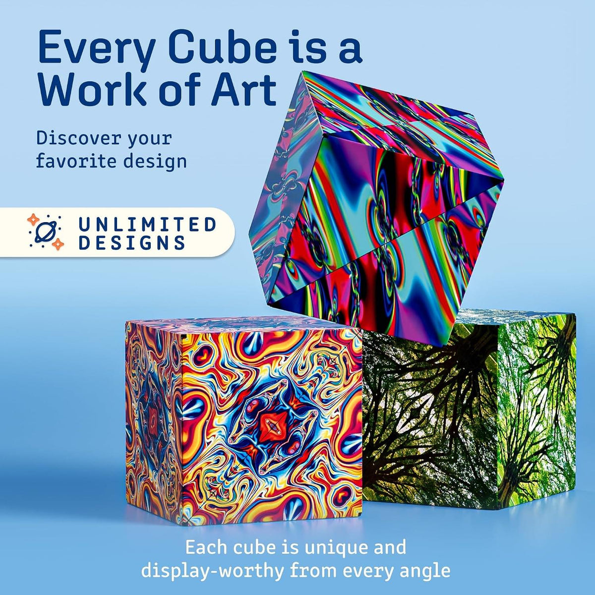 Shashibo Spaced Out Magnetic Puzzle Cube