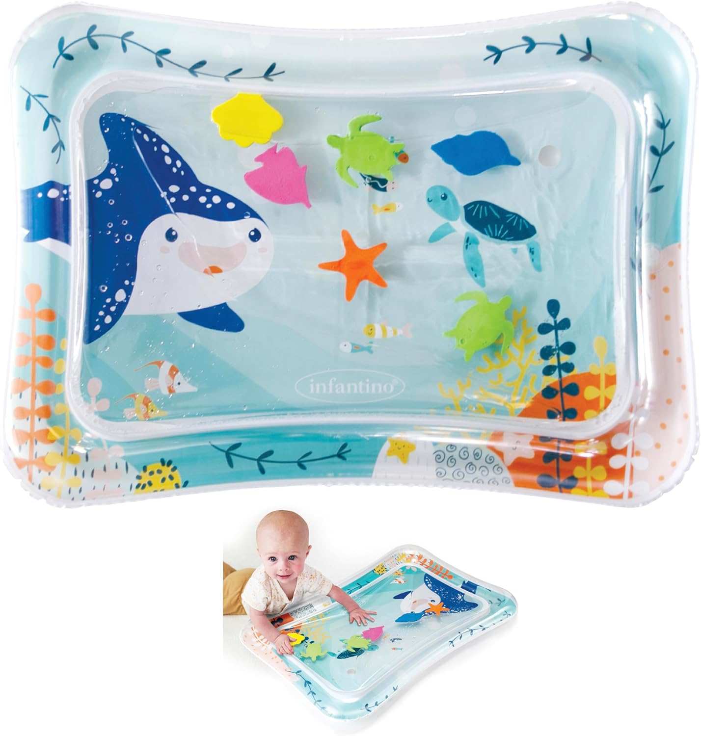 Infantino Jumbo Pat & Play Water Mat (Ocean)