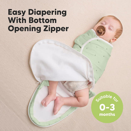 Keababies Soothe Zippy Swaddle Wrap (Aspire) - Pack of 3
