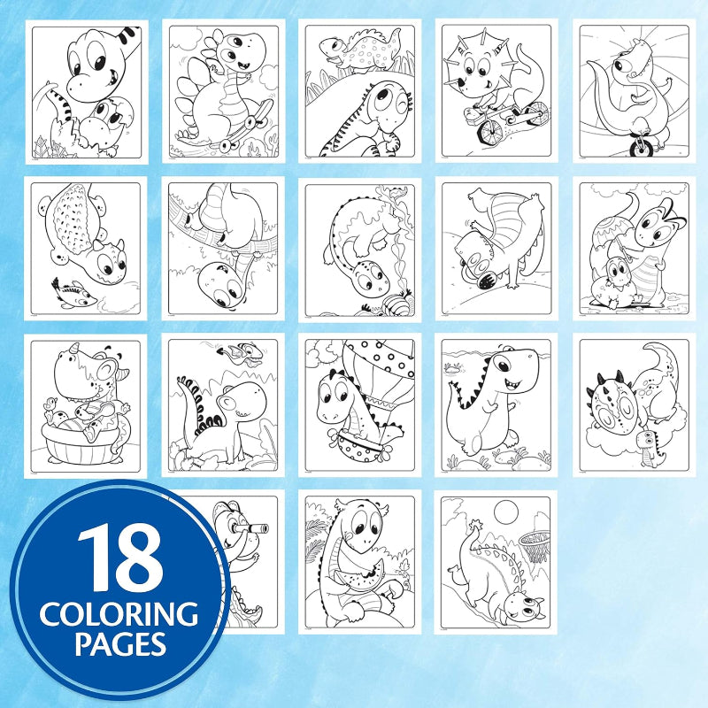 Crayola Color Wonder Dinosaur Coloring Pages