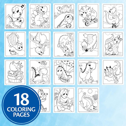 Crayola Color Wonder Dinosaur Coloring Pages