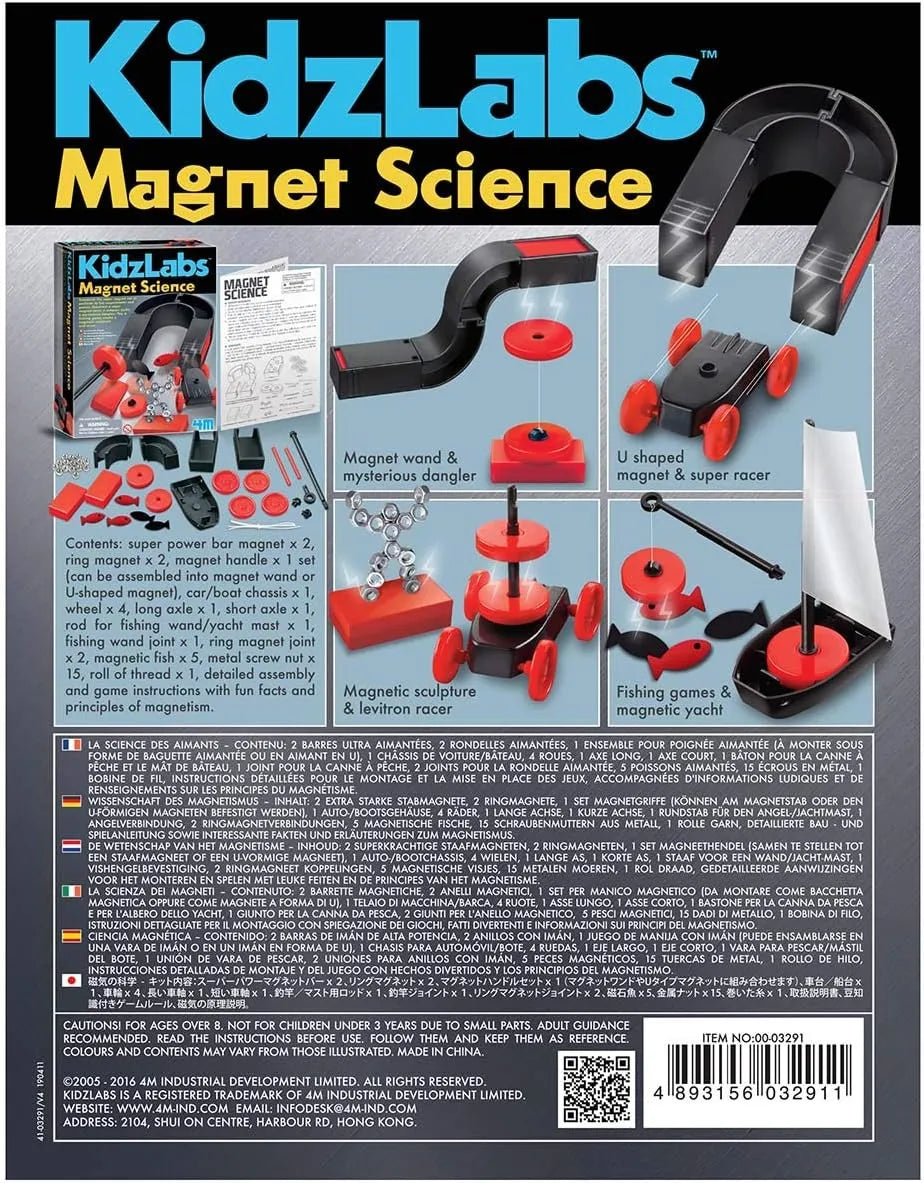 4M Kids Labs Magnet Science Available at Qatar Moms