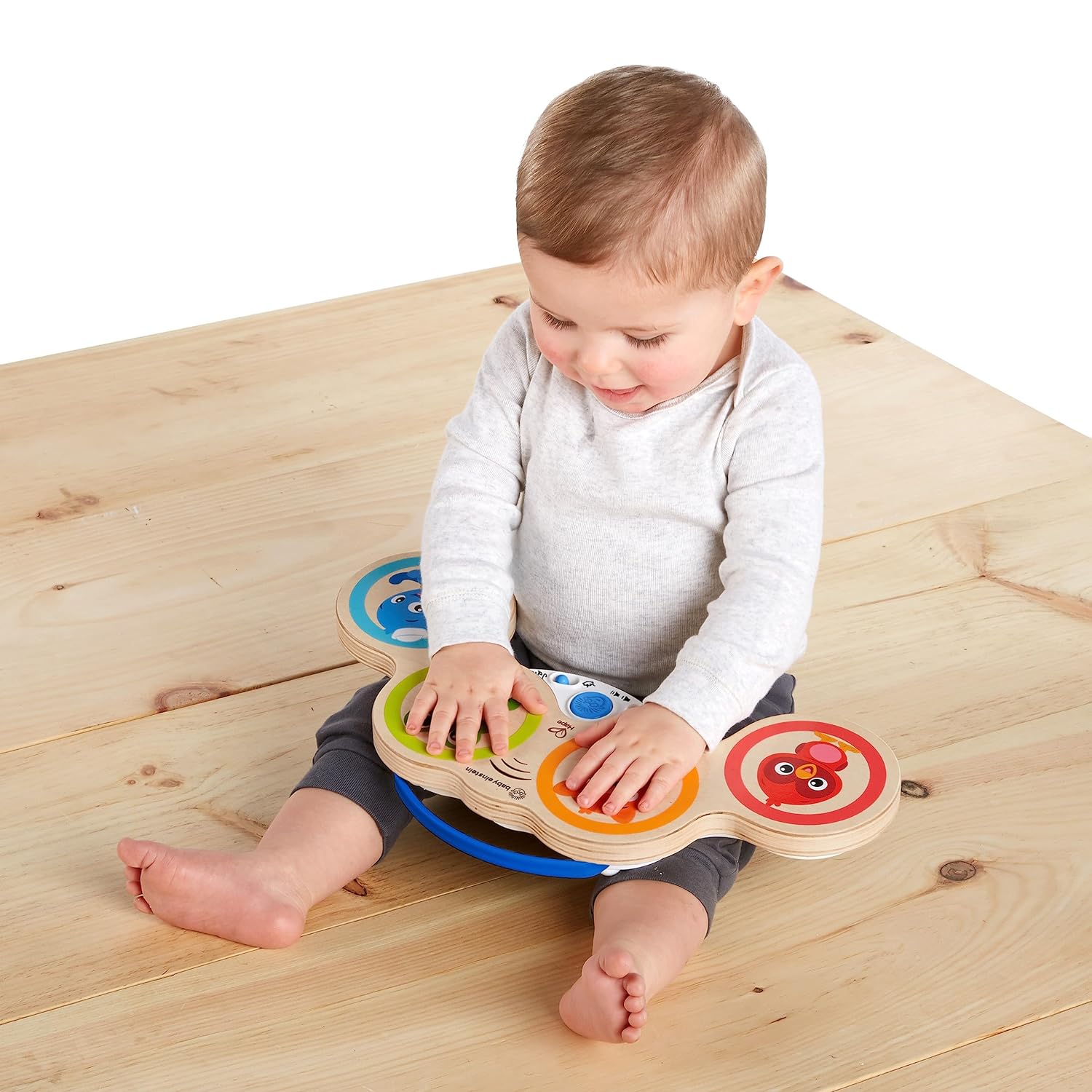 Baby Einstein Magic Touch Wooden Drum Musical Toy