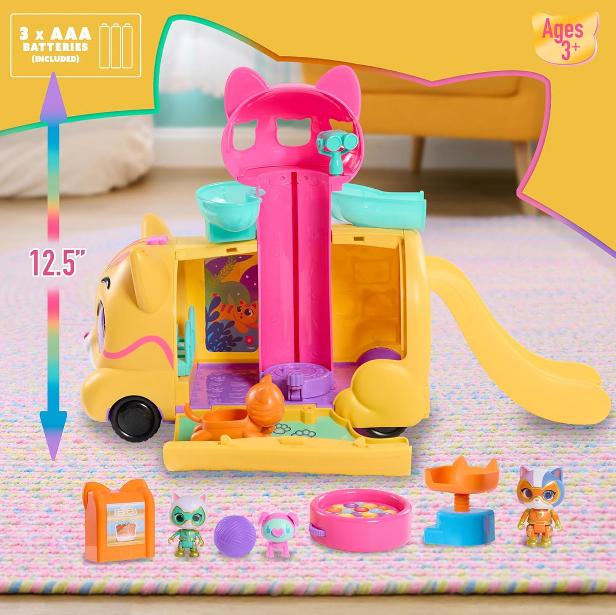 SuperKitties Purr 'N' Go Playset