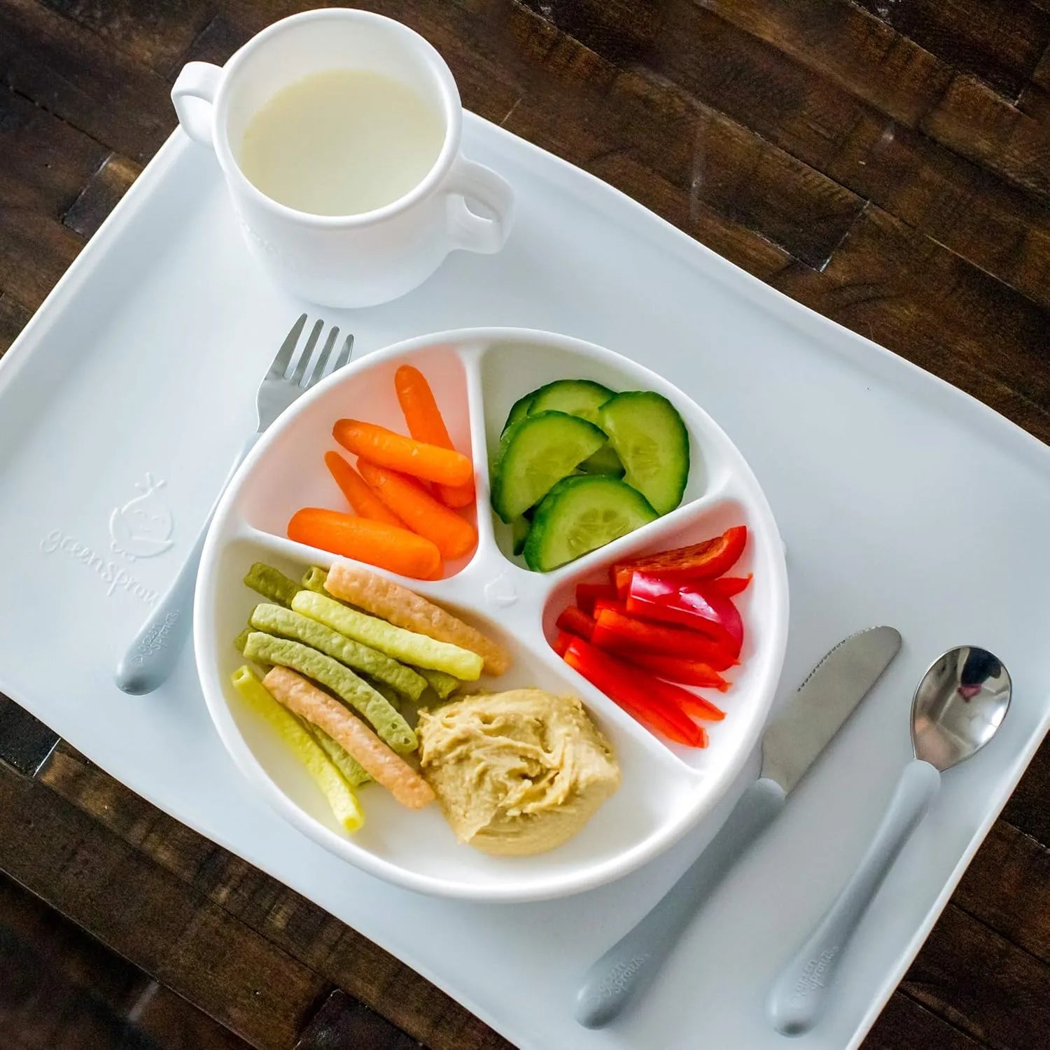 Green Sprouts Learning Plate (12 Months +)