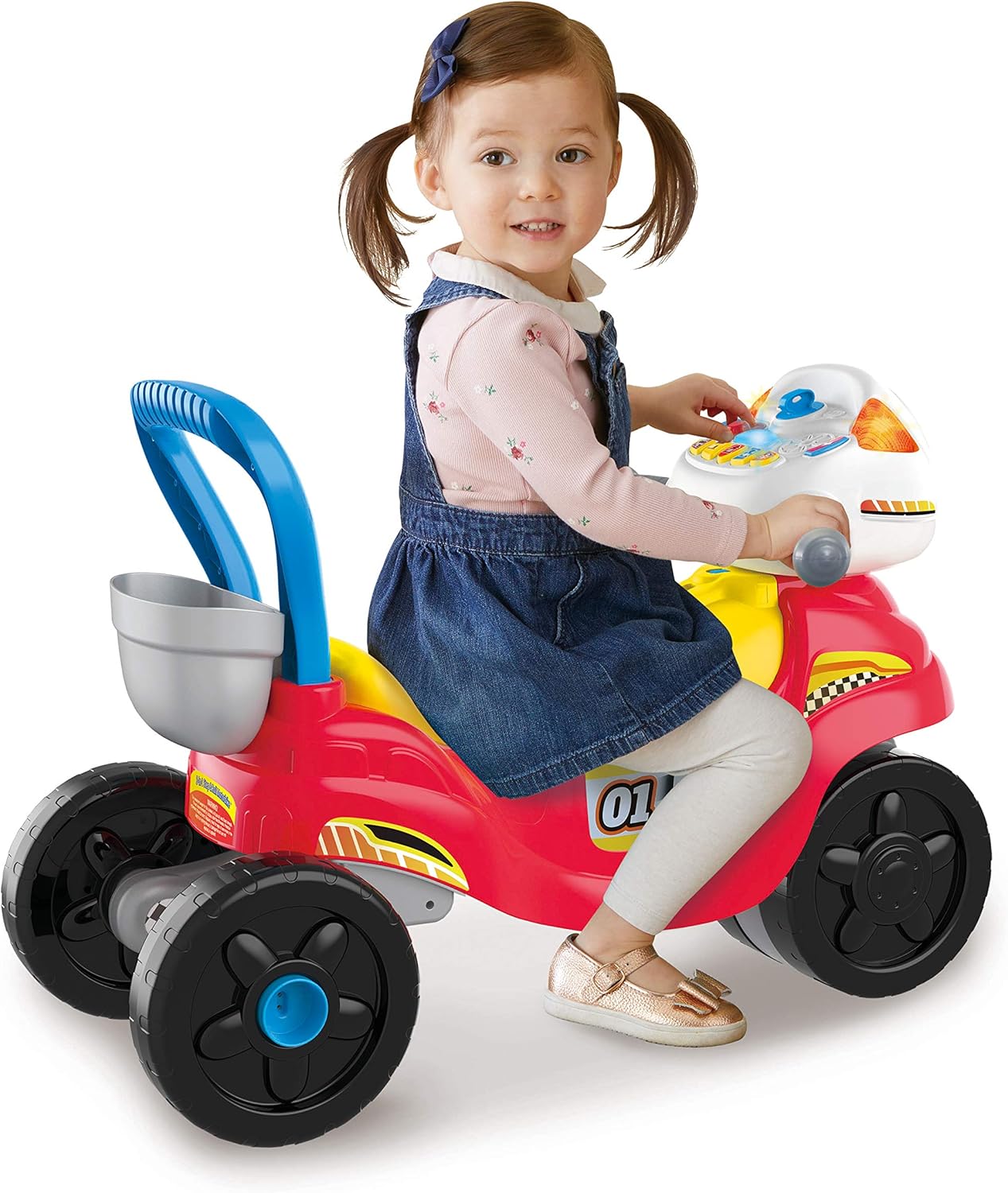 VTech 3 In 1 Ride \With Me Motorbike