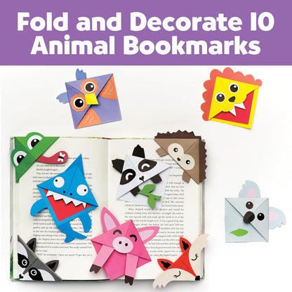 Creativity for Kids Corner Creature Bookmarks Origami Mini Kit