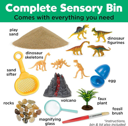 Creativity for Kids Sensory Bin – Dinosaur Dig Playset