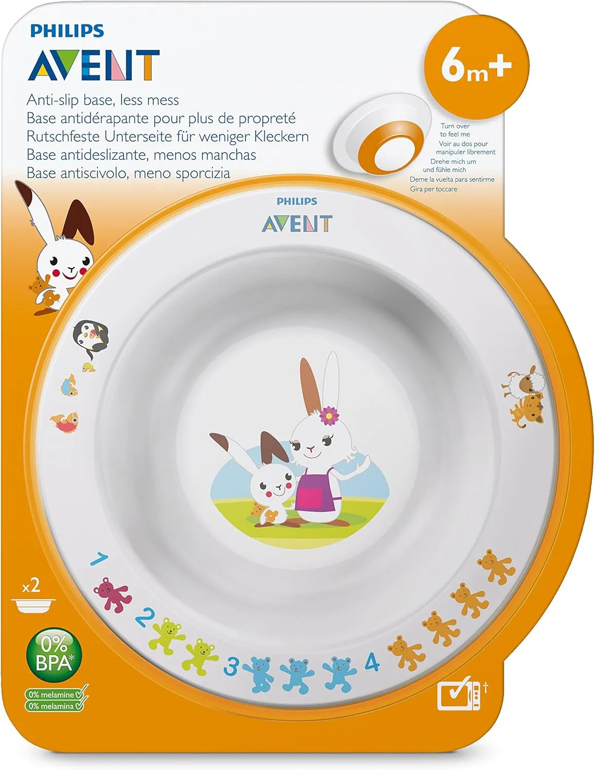 Philips Avent Toddler Bowl (Small, 6 Months)