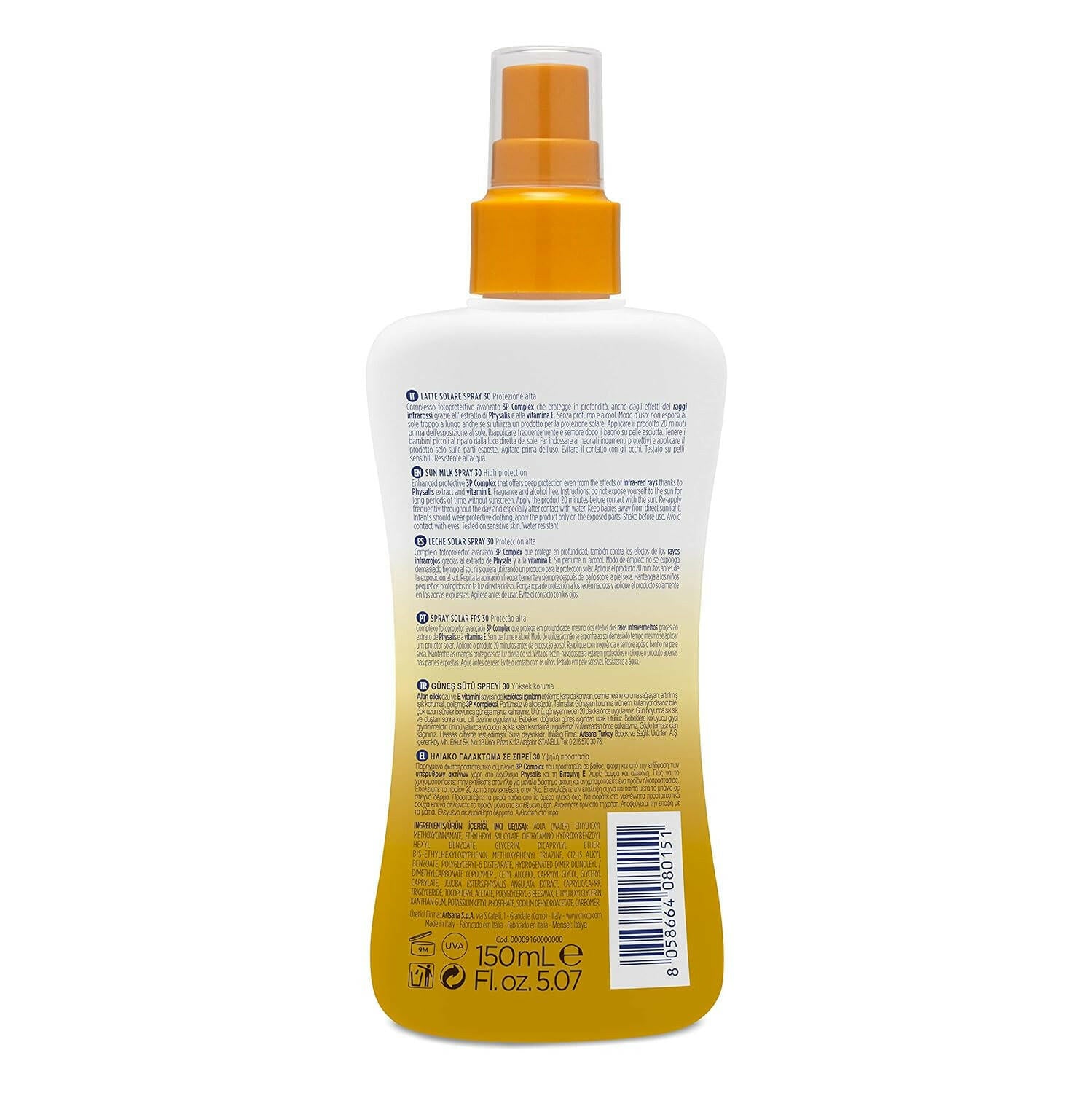 Chicco Sun Spray SPF30 150ML.