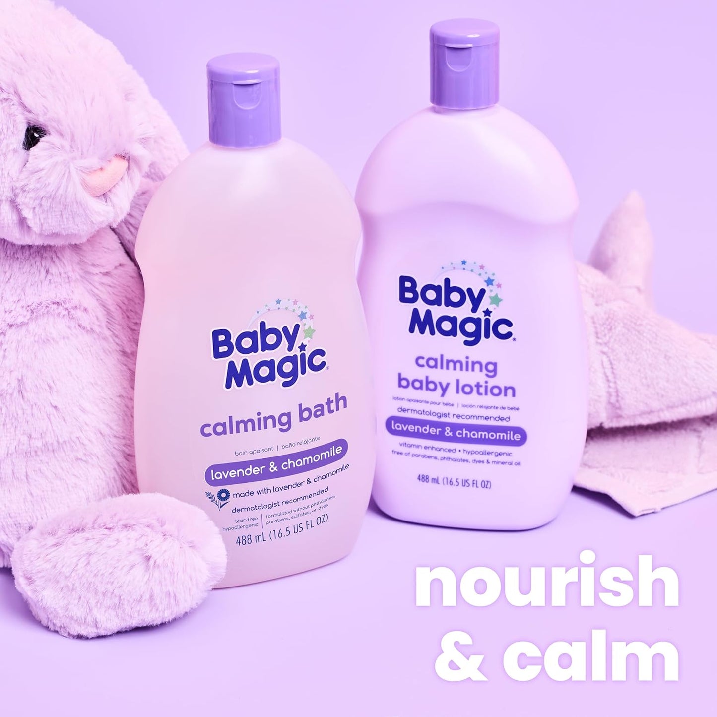 Baby Magic Lavender & Chamomile Calming Bath (488ml)