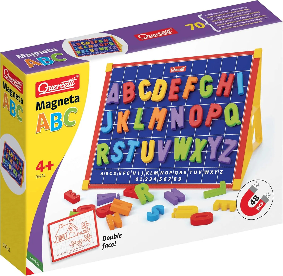 Quercetti Magnetino Letters Basic Available at Qatar Moms
