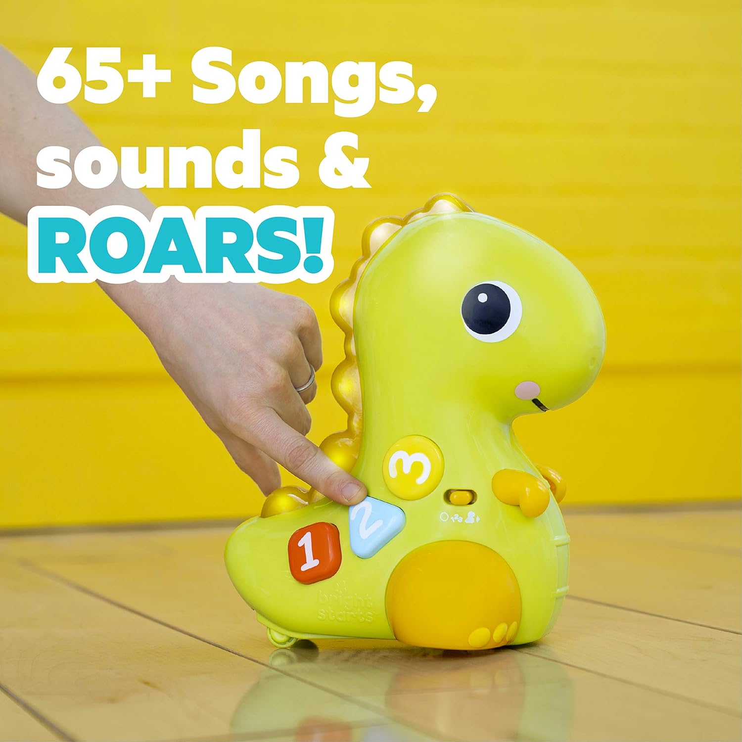 Bright Starts  Go, Go, Dino Crawl & Count Toy
