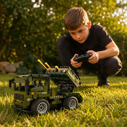 iM.Master STEM Academy Mechanical Master 8021 – R/C 2-in-1 Rocket Launcher, 364pcs