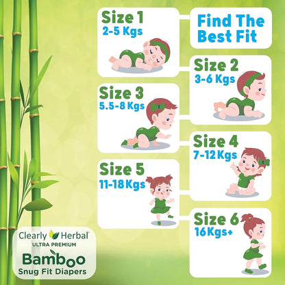 Clearly Herbal Organic Bamboo Diapers