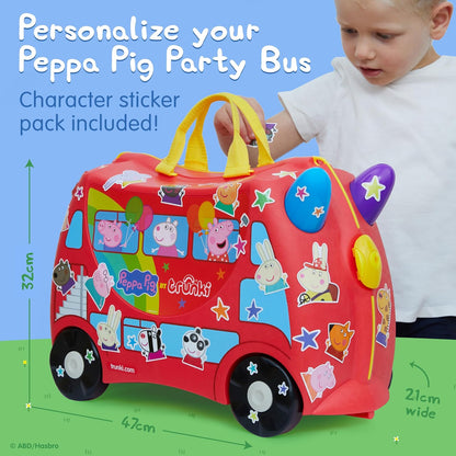 Trunki Ride On Kids Suitcase (Licensed Peppa Pig)