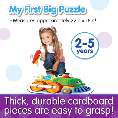 The Learning Journey My First Big Vehicle Floor Puzzles (Train)