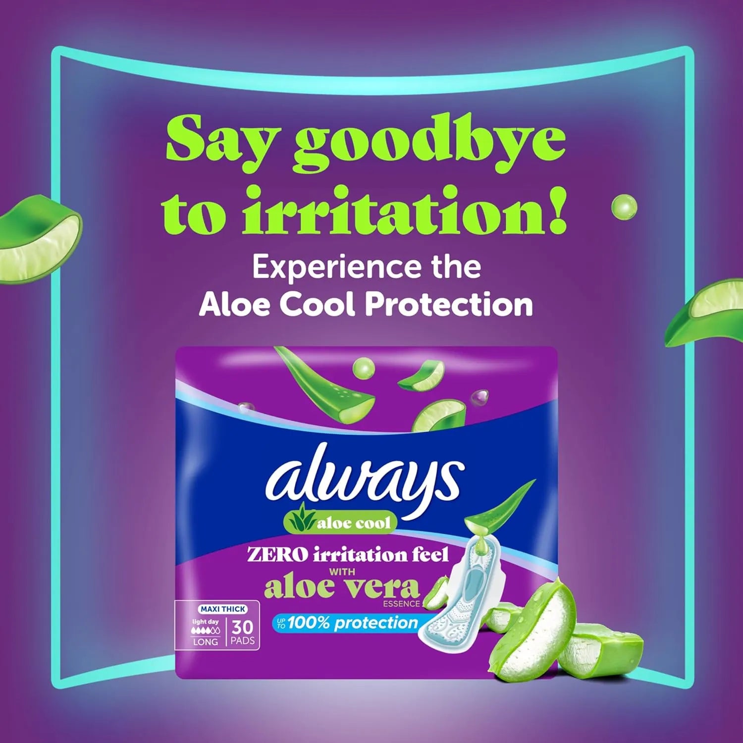 Always LW Maxi Thick Aloe Cool