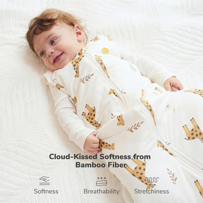 Momcozy 1.5 TOG Sleep Sack Gigoteuse (Large, Giraffe)