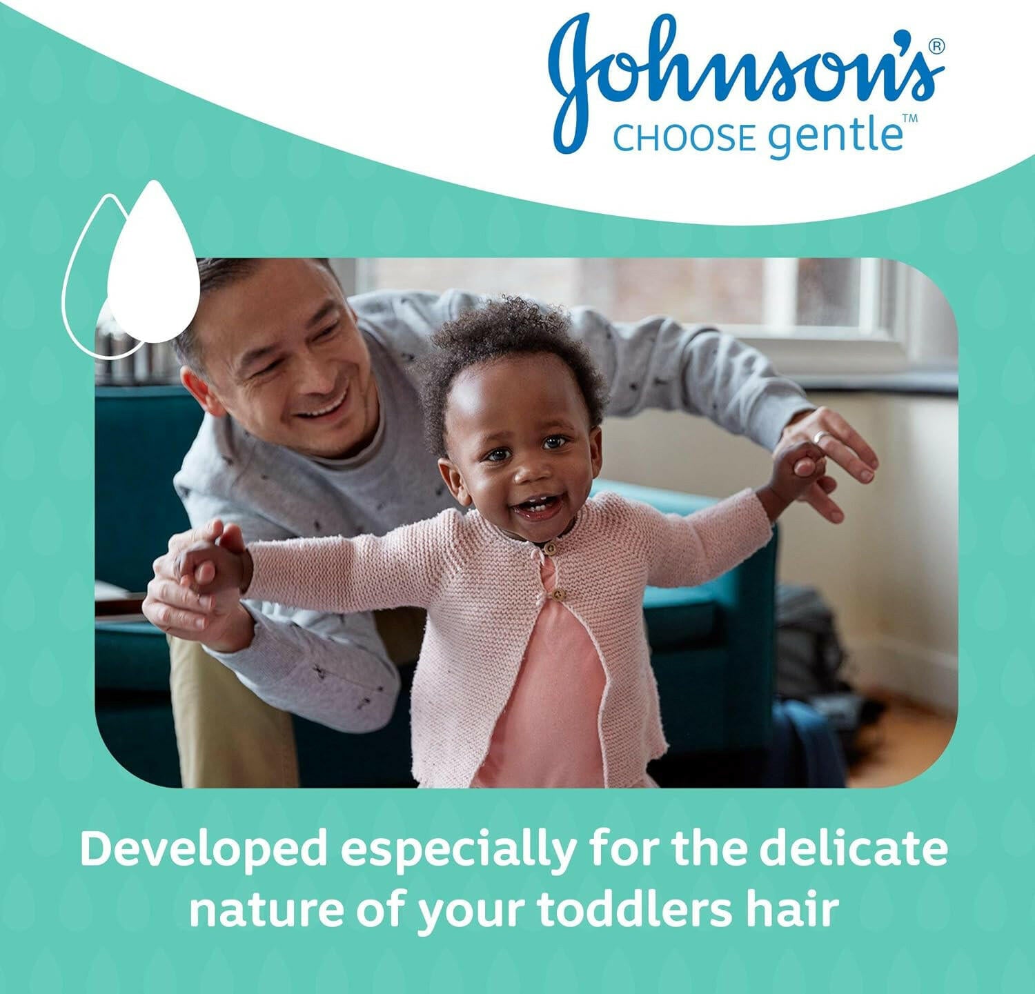 Johnson'S No More Tangles Kids Shampoo, Leaves Hair Soft, Smooth And Easy To Comb, 500ml