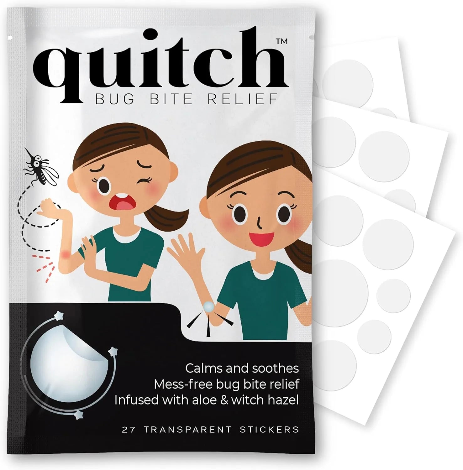 Quitch Bug Bite Itch Relief Patch Kids & Bug Bite Patch