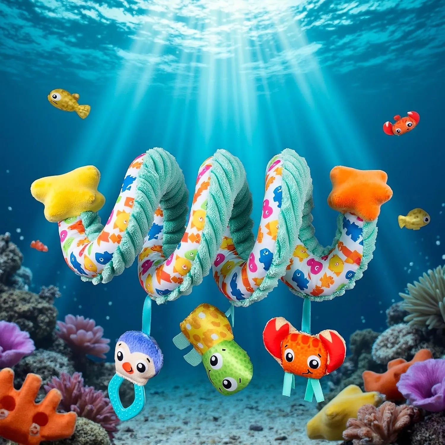Playgro Ocean Adventure Twirly Whirly Polybag