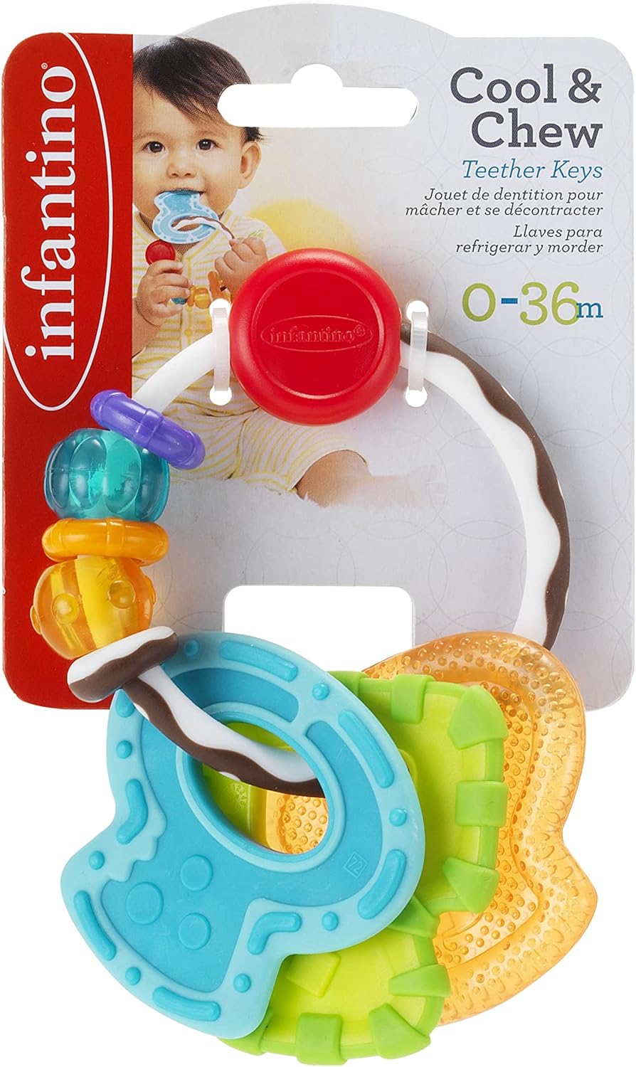 Infantino Cool & Chew Teether Keys