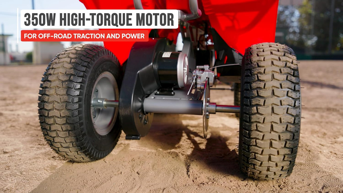 Razor Dirt Quad Red 13Km/Hr, Quad Bike (8 Years Old+)
