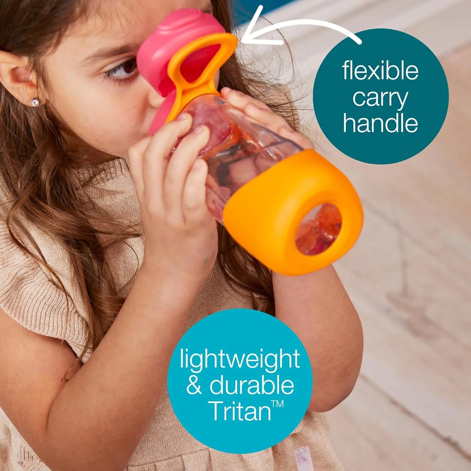 B.box Hydration Sports Spout Bottle (450ml)