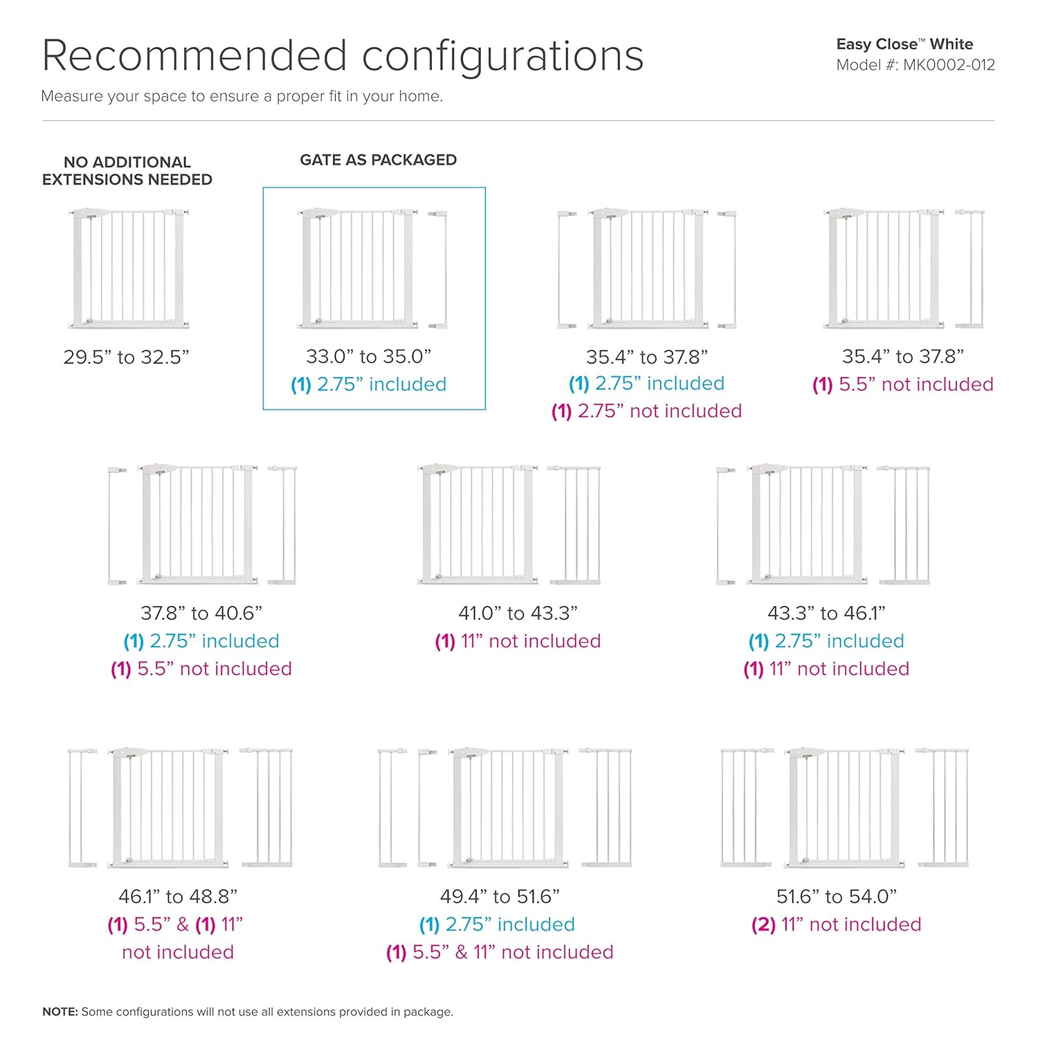 Munchkin Easy Close Pressure Mounted Baby Gate